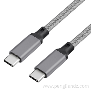 Super Charging 5A 10Gbps Nylon Charger PD Cable